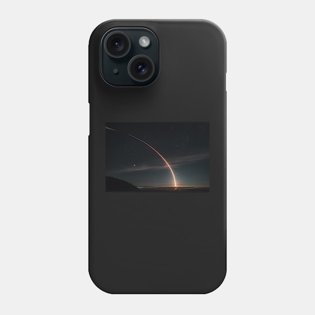 Falcon 9/Iridium 7 Phone Case by Sidetrakn