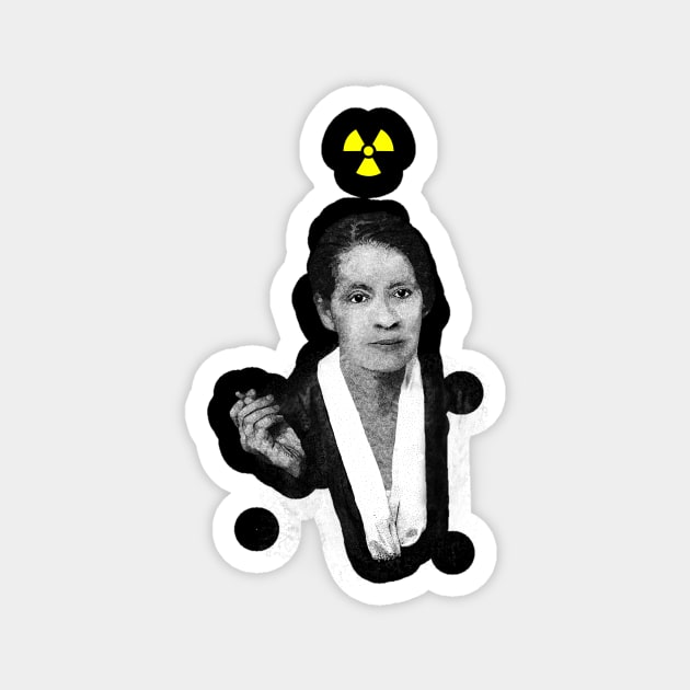 Lise Meitner Magnet by hereticwear