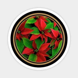 Christmas Flower Magnet