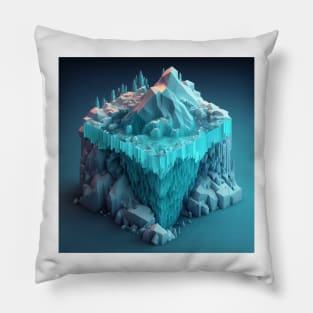 My small worlds : Iceberg 1 Pillow