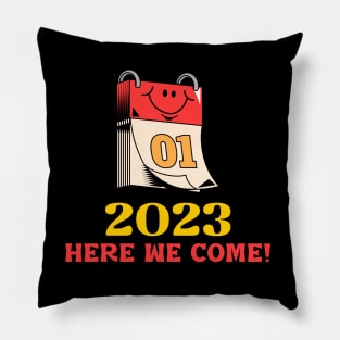 2023, Here We Come! Pillow