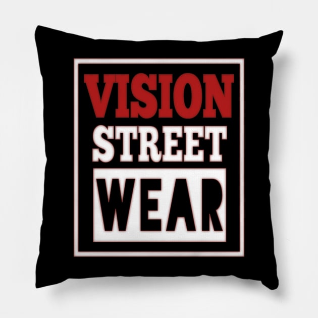 Vision street wear Pillow by Monkey d garp