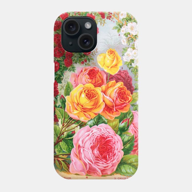 Flowers & Plants Catalogue Cover Phone Case by WAITE-SMITH VINTAGE ART