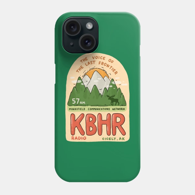 KBHR radio Phone Case by Tania Tania