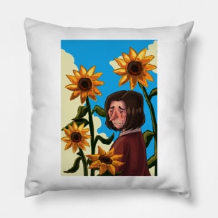 Sunflower Nishiki Pillow