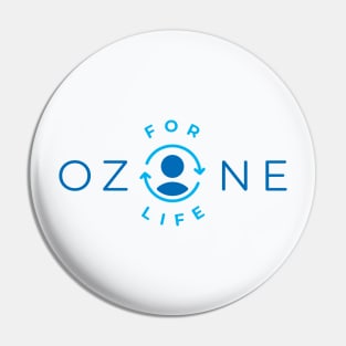 Ozone for life Pin