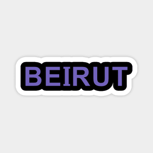 BEIRUT Magnet