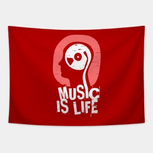 Music is life Tapestry