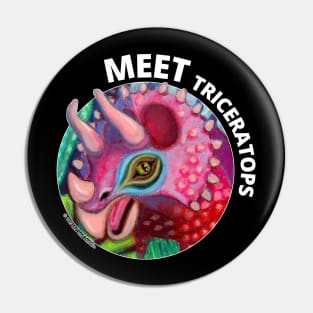 Meet Triceratops Jurassic World Pin