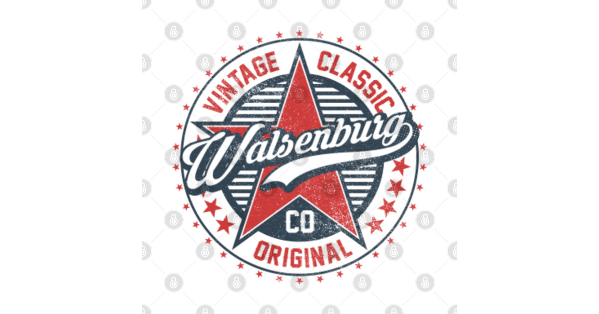I Love Walsenburg Colorado USA Retro Vintage Classic Original