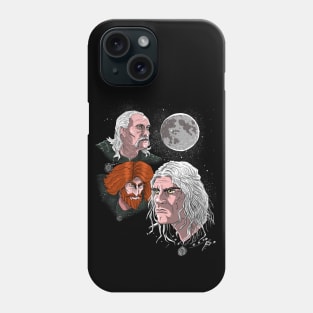 Three Witcher Moon Phone Case