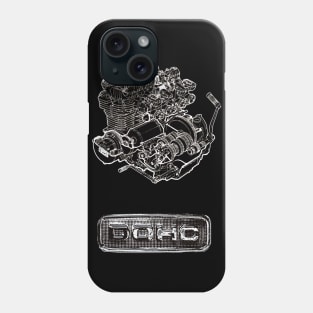 The Legendary 900 cc Z1 DOHC Motorcycle Motorbike Engine by MotorManiac Phone Case