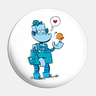 Robot in love Pin