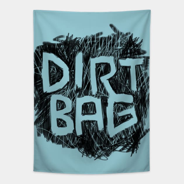 Dirt Bag for Punk Rock Dirtbag Tapestry by badlydrawnbabe