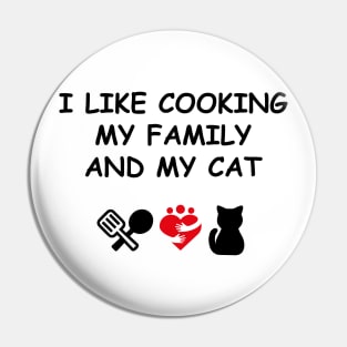 Happiness Mode, I Like Cooking My Family, and My Cat, Home Love, Peacefultee Pin