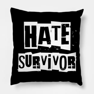 Hate Survivor Original Aesthetic Tribute 〶 Pillow