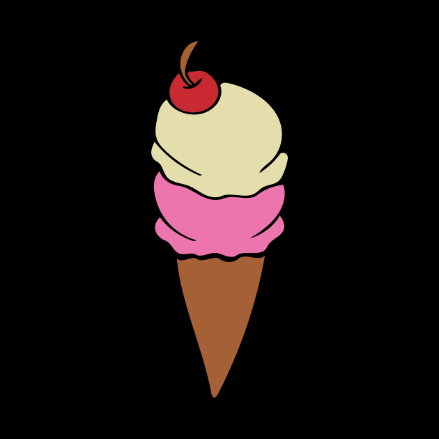 Ice Cream Cone by bubbsnugg