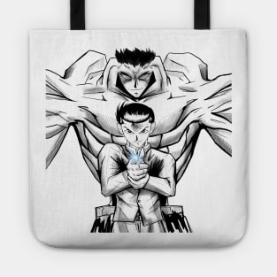 yusuke urameshi and the spirit gun art Tote