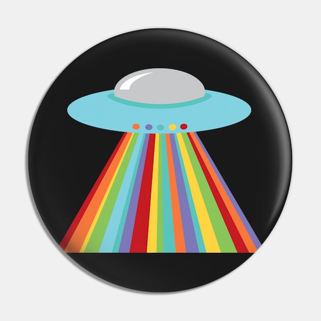 You are out of this world flying saucer Pin by creativemonsoon