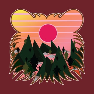 Grizzly Mountain View T-Shirt