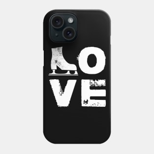 Love Ice Skating Vintage Phone Case