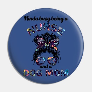 Nurse woman and dog mom Pin