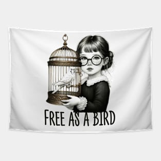 Free as a bird Tapestry