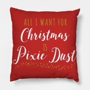 All I Want For Christmas (White) Pillow