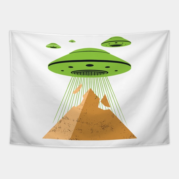 Ancient Alien Theory Novelty Shirt - UFO Conspiracy Tapestry by LEGO