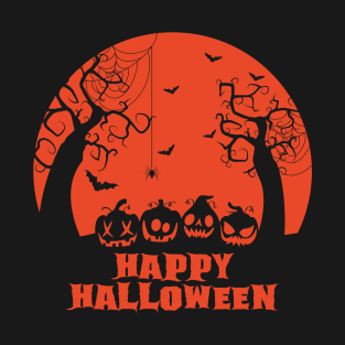 Happy Halloween Pumpkins T-Shirt