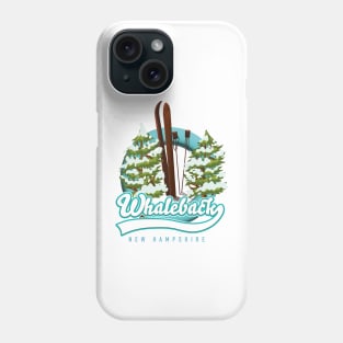 Whaleback New Hampshire retro ski logo Phone Case