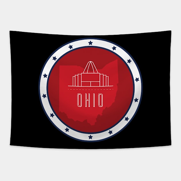 ohio Tapestry by crackstudiodsgn