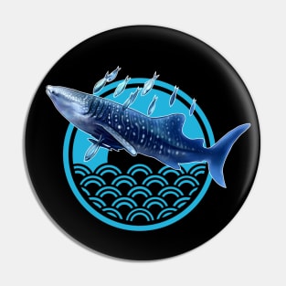 Whaleshark SCUBA Pin