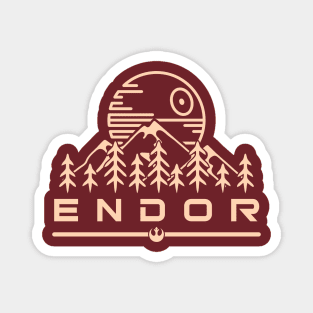 Moon over Endor Magnet