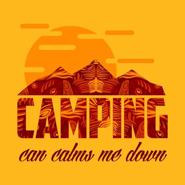 CAMPING can calms me down by HARU GLORY