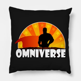 Omniverse - Superhero Logo Pillow