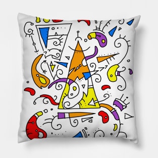 Artistic Surrealist design Pillow