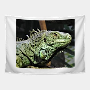 Green Iguana Tapestry