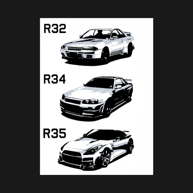 Evolution Nissan GTR by d1a2n3i4l5