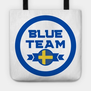 Cybersecurity Blue Team Sweden Gamification Badge CTF Tote