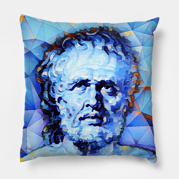 Lucius Annaeus Seneca Portrait | Lucius Annaeus Seneca Artwork | Lucius Annaeus Seneca Painting 14 Pillow by JustLit