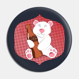 Cola Bear Pin