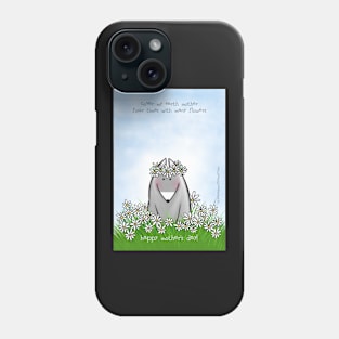 With Many Flowers - Mother's Day Cards Phone Case