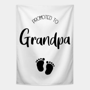 Promoted to grandpa | grandfather Tapestry