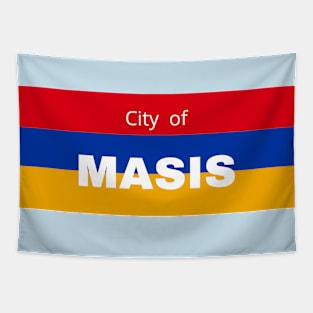 City of Masis in Armenia Flag Tapestry