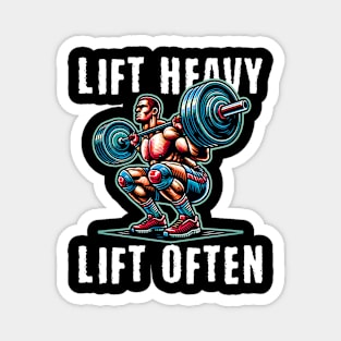 Lift heavy, lift often Magnet