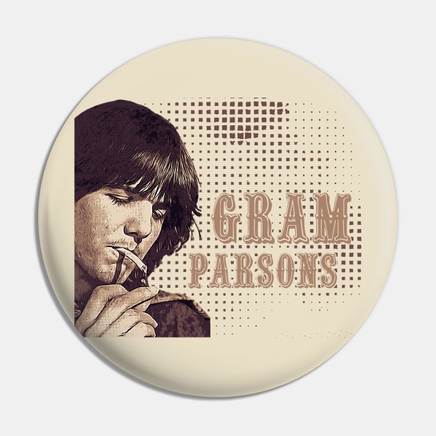 Gram Parsons Pin by Degiab