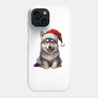 Christmas Wolf Phone Case