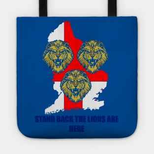 England Euro 2021 Lions, Stand back P1 Tote