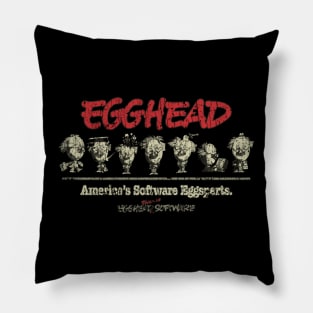 Egghead Software 1984 - (Coffeelovee) Pillow
